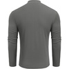 image:imageCOOFANDY Mens Mock Turtleneck Long Sleeve Shirts Slim Fit Basic TShirt Lightweight Ribbed Pullover Sweater2 Packblack  Dark Grey