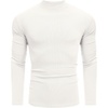 image:imageCOOFANDY Mens Mock Turtleneck Long Sleeve Shirts Slim Fit Basic TShirt Lightweight Ribbed Pullover Sweater2 Packblack  White