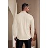 image:imageCOOFANDY Mens Muscle Fit Dress Shirts WrinkleFree Long Sleeve Casual Button Down ShirtsBeige