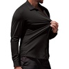 image:imageCOOFANDY Mens Muscle Fit Dress Shirts WrinkleFree Long Sleeve Casual Button Down ShirtsBlack
