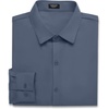 image:imageCOOFANDY Mens Muscle Fit Dress Shirts WrinkleFree Long Sleeve Casual Button Down ShirtsDenim Blue