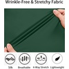 image:imageCOOFANDY Mens Muscle Fit Dress Shirts WrinkleFree Long Sleeve Casual Button Down ShirtsGreen