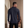 image:imageCOOFANDY Mens Muscle Fit Dress Shirts WrinkleFree Long Sleeve Casual Button Down ShirtsNavy Blue