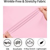 image:imageCOOFANDY Mens Muscle Fit Dress Shirts WrinkleFree Long Sleeve Casual Button Down ShirtsPink