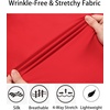 image:imageCOOFANDY Mens Muscle Fit Dress Shirts WrinkleFree Long Sleeve Casual Button Down ShirtsRed