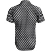 image:imageCOOFANDY Mens Muscle Fit Dress Shirts WrinkleFree Short Sleeve Casual Button Down ShirtFloral Black2