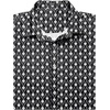 image:imageCOOFANDY Mens Muscle Fit Dress Shirts WrinkleFree Short Sleeve Casual Button Down ShirtFloral Black2