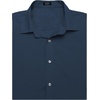 image:imageCOOFANDY Mens Muscle Fit Dress Shirts WrinkleFree Short Sleeve Casual Button Down ShirtNavy Blue