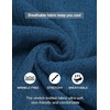 image:imageCOOFANDY Mens Muscle T Shirts Stretch Short Sleeve V Neck Bodybuilding Workout Tee Shirts Ribbed Knit ShirtBlueBlack2 Pack
