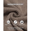 image:imageCOOFANDY Mens Muscle T Shirts Stretch Short Sleeve V Neck Bodybuilding Workout Tee Shirts Ribbed Knit ShirtDark Khaki