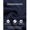 image:imageCOOFANDY Mens Muscle T Shirts Stretch Short Sleeve V Neck Bodybuilding Workout Tee Shirts Ribbed Knit ShirtNavy Blue