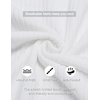 image:imageCOOFANDY Mens Muscle T Shirts Stretch Short Sleeve V Neck Bodybuilding Workout Tee Shirts Ribbed Knit ShirtWhite