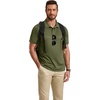 image:imageCOOFANDY Mens Polo Shirt Short Sleeve Quick Dry Tactical Shirts Golf Polos Collared Work Shirts for Men with Pocket01olive Green
