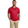 image:imageCOOFANDY Mens Polo Shirt Short Sleeve Quick Dry Tactical Shirts Golf Polos Collared Work Shirts for Men with PocketRed