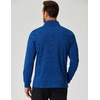image:imageCOOFANDY Mens Quarter Zip Shirts Workout Fleece Lined Lightweight Long Sleeve Pullover SweatshirtsSky Blue