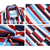 image:imageCOOFANDY Mens Short Sleeve Casual Button Down Shirts Summer Untucked Dress Shirts with PocketColorful Stripe