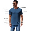 image:imageCOOFANDY Mens Short Sleeve TShirts Crew Neck Casual Summer T Shirts 13 Pack Basic Tee ShirtAdark Blue 1pack