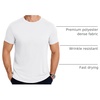 image:imageCOOFANDY Mens Short Sleeve TShirts Crew Neck Casual Summer T Shirts 13 Pack Basic Tee ShirtAwhite 1pack