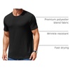 image:imageCOOFANDY Mens Short Sleeve TShirts Crew Neck Casual Summer T Shirts 13 Pack Basic Tee ShirtB BlackNavy Blue 2 Pack