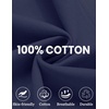 image:imageCOOFANDY Mens Smart Wash Blazer Regular Fit Cotton Sport Coat Casual Suit JacketNavy Blue