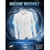 image:imageCOOFANDY Mens Smart Wash Blazer Regular Fit Cotton Sport Coat Casual Suit JacketWhite