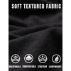 image:imageCOOFANDY Mens Soft Henley Short Sleeve T Shirts Casual Basic Shirt with Pocket 3 Button Tees Summer TopsBlack