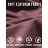 image:imageCOOFANDY Mens Soft Henley Short Sleeve T Shirts Casual Basic Shirt with Pocket 3 Button Tees Summer TopsWine Red