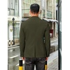 image:imageCOOFANDY Mens Sport Coat Casual Slim Fit Blazer Jacket Lightweight Two Button Suit JacketsArmy Green