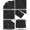 image:imageCOOFANDY Mens Sport Coat Casual Slim Fit Blazer Jacket Lightweight Two Button Suit JacketsBlack
