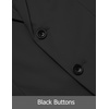 image:imageCOOFANDY Mens Sport Coat Casual Slim Fit Blazer Jacket Lightweight Two Button Suit JacketsBlack