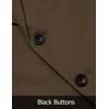image:imageCOOFANDY Mens Sport Coat Casual Slim Fit Blazer Jacket Lightweight Two Button Suit JacketsBrown