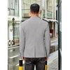 image:imageCOOFANDY Mens Sport Coat Casual Slim Fit Blazer Jacket Lightweight Two Button Suit JacketsLight Grey