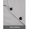 image:imageCOOFANDY Mens Sport Coat Casual Slim Fit Blazer Jacket Lightweight Two Button Suit JacketsLight Grey