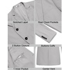 image:imageCOOFANDY Mens Sport Coat Casual Slim Fit Blazer Jacket Lightweight Two Button Suit JacketsLight Grey