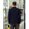 image:imageCOOFANDY Mens Sport Coat Casual Slim Fit Blazer Jacket Lightweight Two Button Suit JacketsNavy Blue