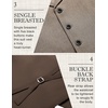 image:imageCOOFANDY Mens Suit Vests Slim Fit Waistcoat Notch Lapel Casual Formal VestBrown