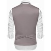 image:imageCOOFANDY Mens Suit Vests Slim Fit Waistcoat Notch Lapel Casual Formal VestDark Charcoal