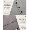 image:imageCOOFANDY Mens Suit Vests Slim Fit Waistcoat Notch Lapel Casual Formal VestGray