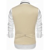 image:imageCOOFANDY Mens Suit Vests Slim Fit Waistcoat Notch Lapel Casual Formal VestLight Khaki