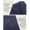image:imageCOOFANDY Mens Suit Vests Slim Fit Waistcoat Notch Lapel Casual Formal VestNavy Blue