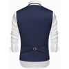 image:imageCOOFANDY Mens Suit Vests Slim Fit Waistcoat Notch Lapel Casual Formal VestNavy Blue