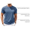 image:imageCOOFANDY Mens T Shirt Short Sleeve Classic Crew Neck TShirt Casual Summer Basic Tee ShirtsBlue