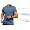 image:imageCOOFANDY Mens T Shirt Short Sleeve Classic Crew Neck TShirt Casual Summer Basic Tee ShirtsYblackWhiteBlue3 Pack