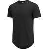 image:imageCOOFANDY Mens T Shirts Casual Short Sleeve Cotton Tee Shirts Hipster Hip Hop Longline TShirt Basic Summer TopsOne Piece Black