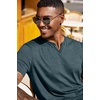 image:imageCOOFANDY Mens T Shirts Short Sleeve Casual V Neck TShirt Soft Notch Neck Tee Classic Plain ShirtsLake Green