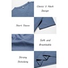 image:imageCOOFANDY Mens T Shirts Short Sleeve Classic V Neck TShirt Casual Summer Basic Tee ShirtDark Blue