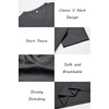 image:imageCOOFANDY Mens T Shirts Short Sleeve Classic V Neck TShirt Casual Summer Basic Tee ShirtDark Grey