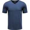 image:imageCOOFANDY Mens T Shirts Short Sleeve Classic V Neck TShirt Casual Summer Basic Tee ShirtNavy Blue