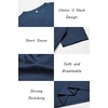 image:imageCOOFANDY Mens T Shirts Short Sleeve Classic V Neck TShirt Casual Summer Basic Tee ShirtYblackWhiteNavy Blue3 Pack