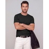 image:imageCOOFANDY Mens T Shirts Short Sleeve Soft Crew Neck Lightweight Tee Shirts Casual Summer Basic TopsAblack